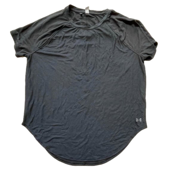 Under Armour UA Women's Loose Fit Open Shoulder Blade T-Shirt (Size Large) - Picture 1 of 9